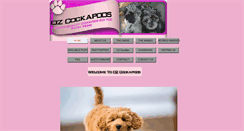 Desktop Screenshot of ozcockapoos.net